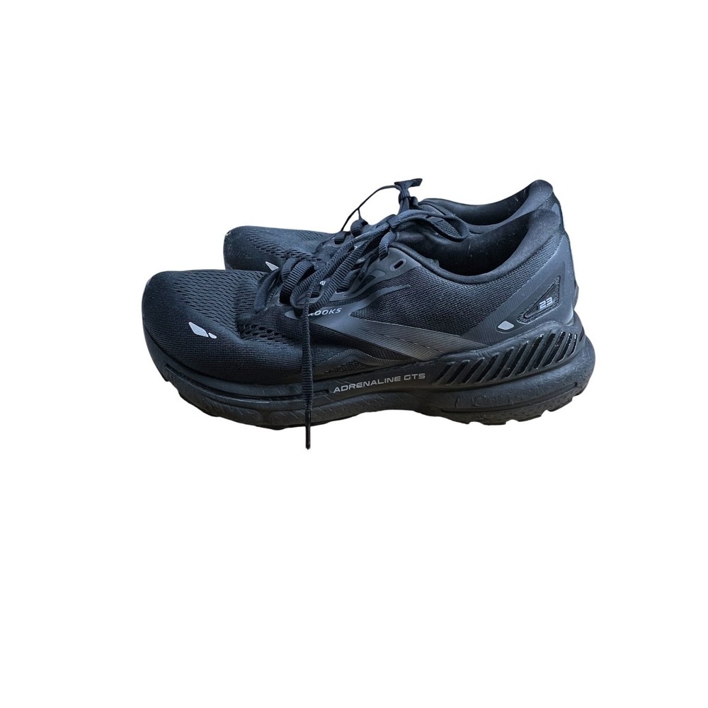 Brooks Adrenaline GTS 23 Running Shoes -Triple Black - Size 8 2e - Extra wide - Picture 4 of 10
